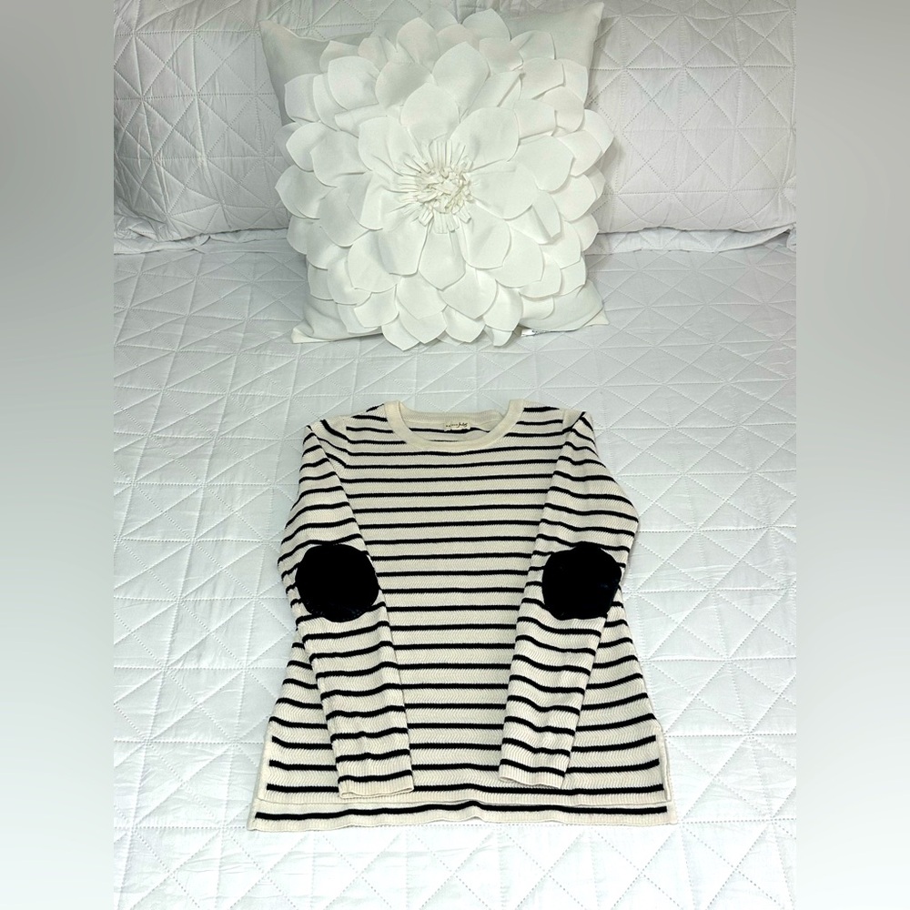 Maison Jules Patch Elbow Sweater